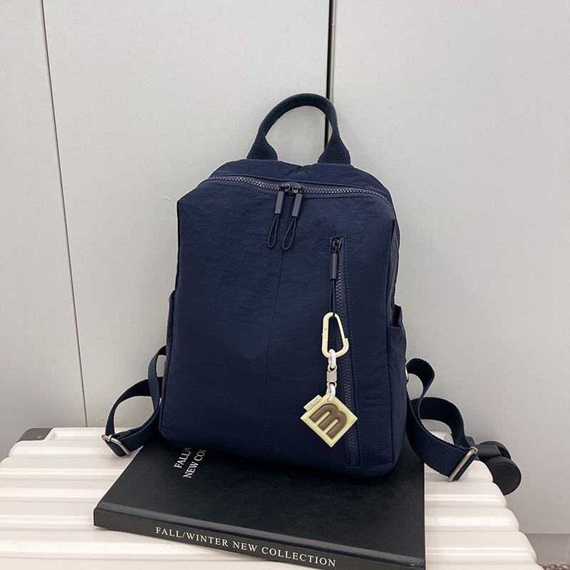 Fashion Large-capacity Textured Big Bag, New Trendy Leisure Bag, Summer Backpack Women's Bag