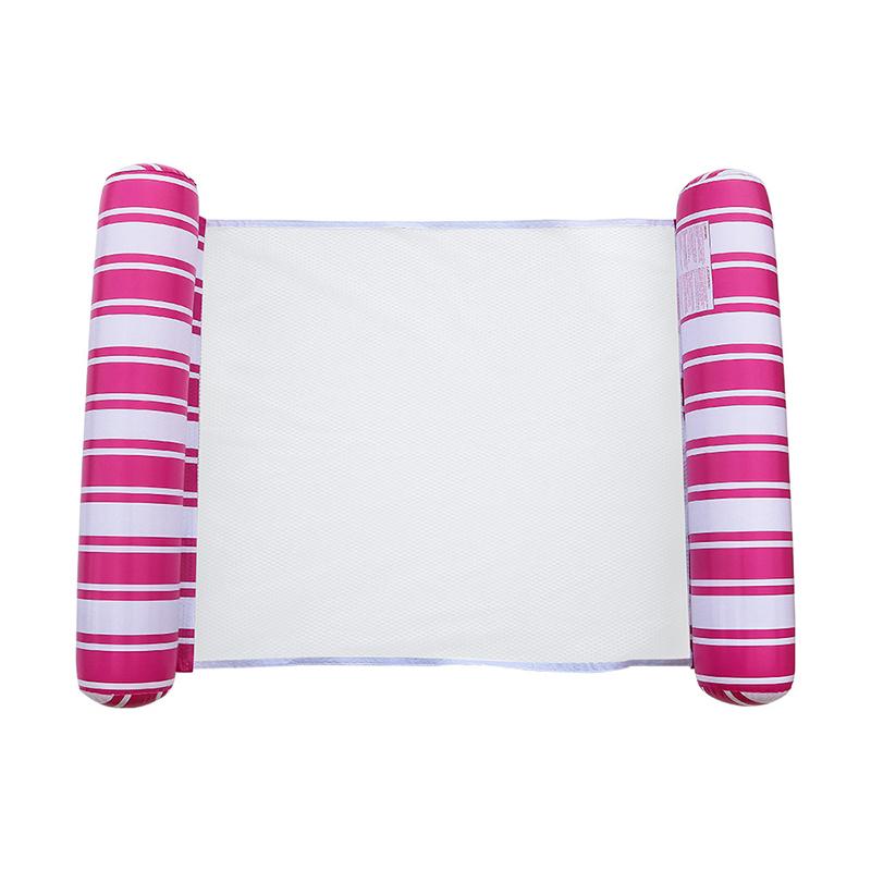 

Полосатый Новый Детский Цилиндрический Надувной Плавучий Дренажный Игрушечный Гамак розовый