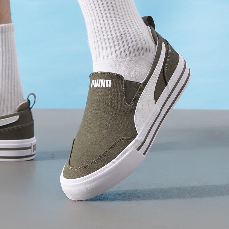 PUMA Unisex Low-Top Canvas Casual Sneakers