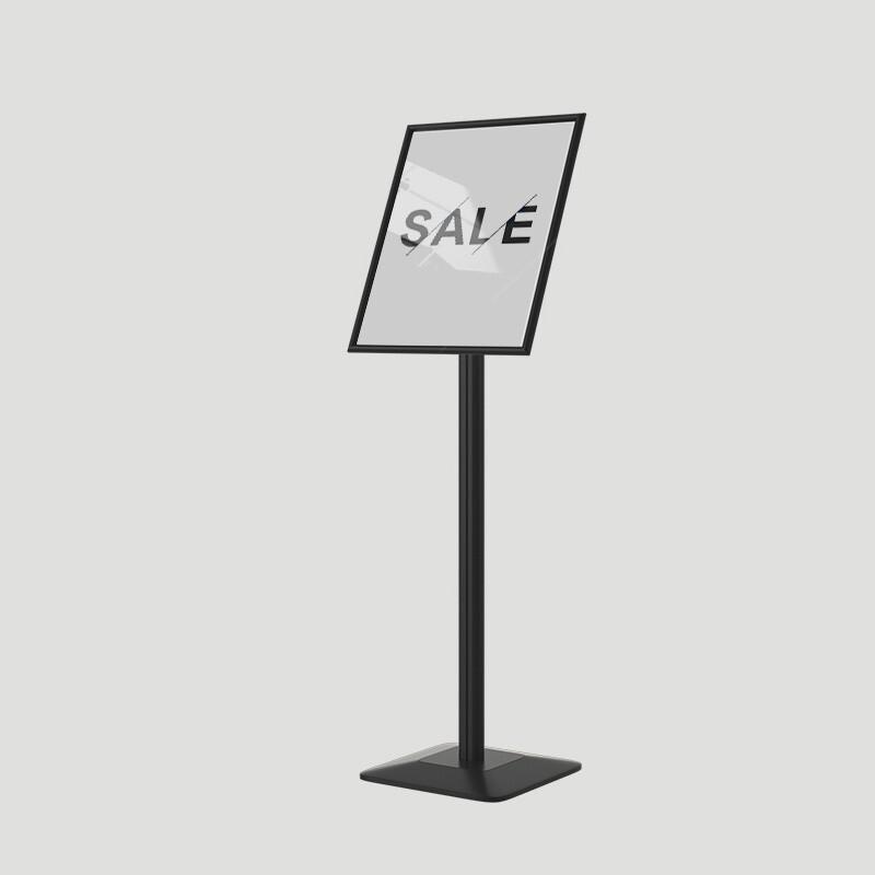 A3 Black Universal Horizontal & Vertical Display Stand