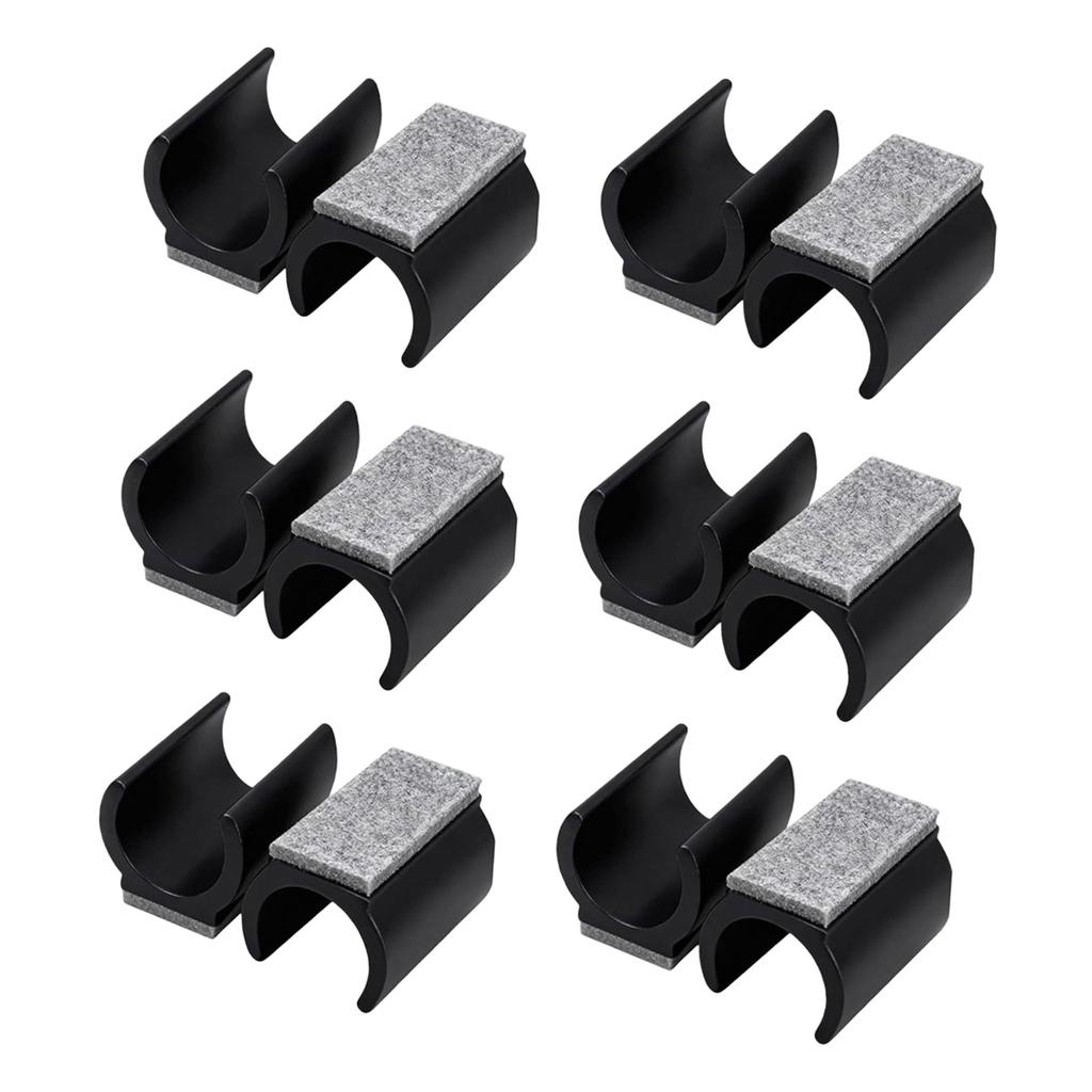 12 Pcs Chair Leg Floor Protector Chair Legs Tips Caps Chair Feet Cover 25mm 1 Inch Slides No Scratches