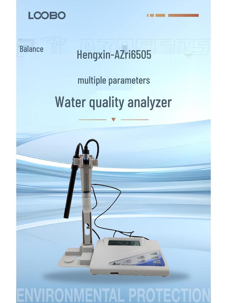 Hengxin AZ86505 Desktop Multi-Parameter Water Quality Meter: pH, Conductivity, TDS Analyzer