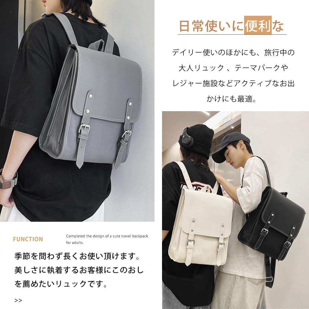 [7-livehouse] Women's Lightweight Backpack, Perfect for Commuting, Travel, and More. A4 Size, Cute, Popular, Lightweight, Multifunctional, Perfect