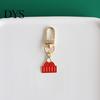 Cartoon Bag Charm Christmas Keychain, Enamel Santa Snowman Elk Snowflake Charm, Decorative Key Ring Xmas Theme Pendant for Backpacks Handbags Purses,
