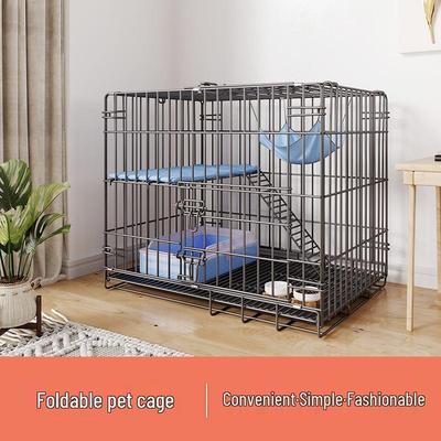SEE KEAN Foldable Indoor Cat Cage