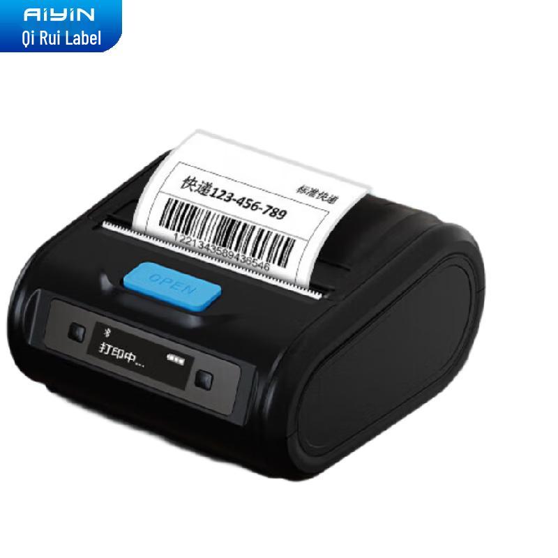 QIRUI QR-386C Portable 3-inch Bluetooth Thermal Label & Waybill Printer
