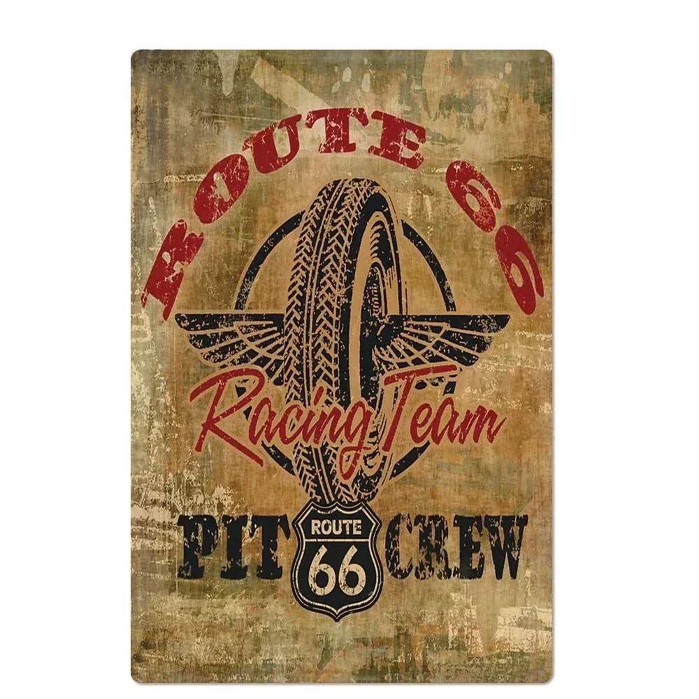 Vintage Motorcycle Tin Sign, Garage Workshop Dacha Decor 20x30cm