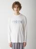 GELATO PIQUE [Homme] Rayon Jersey Logo Print Long Sleeve T-Shirt Pmct255995