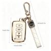 Key Fob Shell Case for Toyota Avalon Camry Corolla RAV4 Highlander Sequoia 2011 2012 2013 2014 2015 2016 2017 2018 2019 Keyless Entry Remote Control