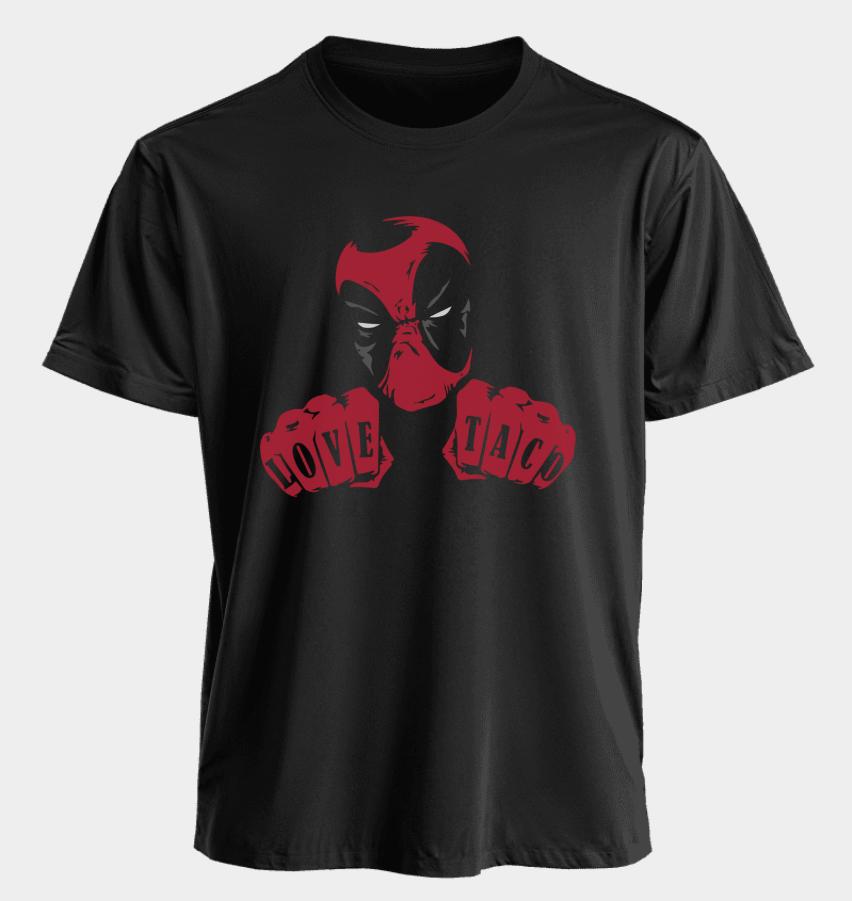 men's and women's T-shirts Deadpool summer American spring and autumn sports and fitness trend Oversized short-sleeved
