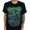 Aborted Band Graphic Cotton Tshirt Unisex Summer Short Sleeve Fashion Brand Tee Luxury Casual Vintage Retro Top