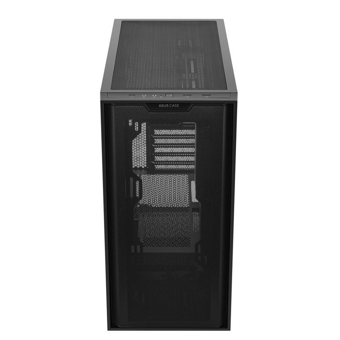 Boitier Micro-ATX - ASUS - A21 - Noir - Compatible Micro-ATX Et Mini-ITX - 5 Emplacements D'extension