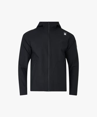 Spyder Men'S Eurosport Setup Zip-Up Hoodie Spjpcnft221Mblk