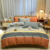 High Quality 100% Cotton Duvet Cover Set Modern Striped Printed Bedding Set Queen King Soft Quilt Cover Bed Sheet Pillow Cases