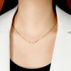 925 Sterling Silver Light Luxury Snake Bone Chain Necklace – Versatile High-End Women's Clavicle Jewelry