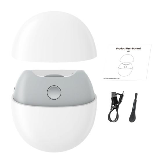 3-In-1 Automatic Electric Nail Clipper with Light Kids Adults Seniors Nail Trimmer Adjustable Speed Baby Manicure Grinding File Fingernail Cutter