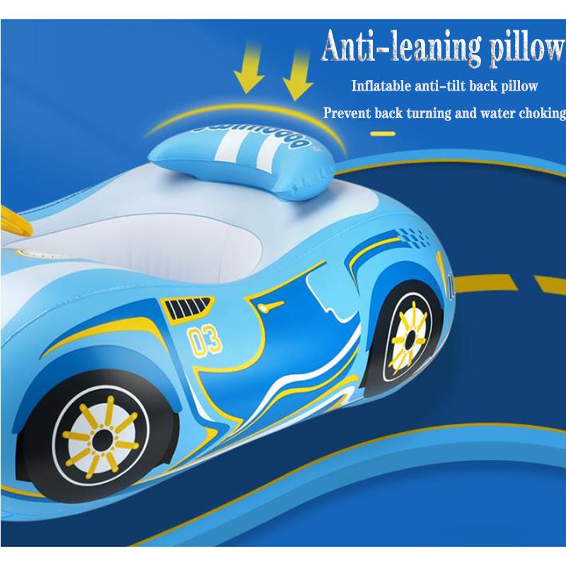 Nowy model samochodu sportowego koło do pływania dla dzieci nadmuchiwany basen pływające siedzisko zabawki dla dzieci