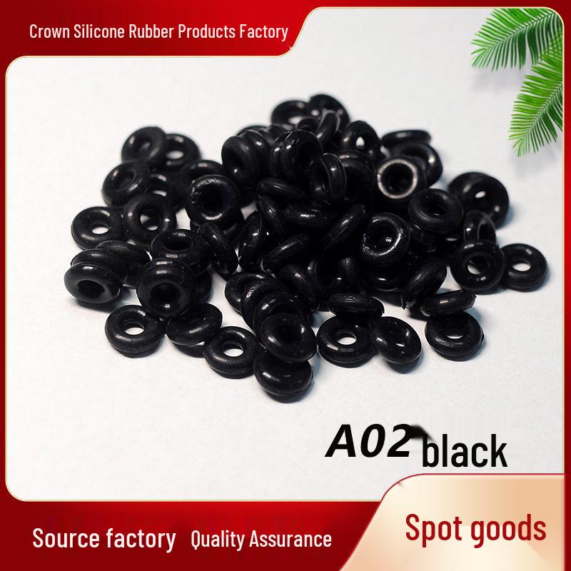 50-Piece Jade Silicone Spacer Rings for Bracelets, Chains, and Necklaces