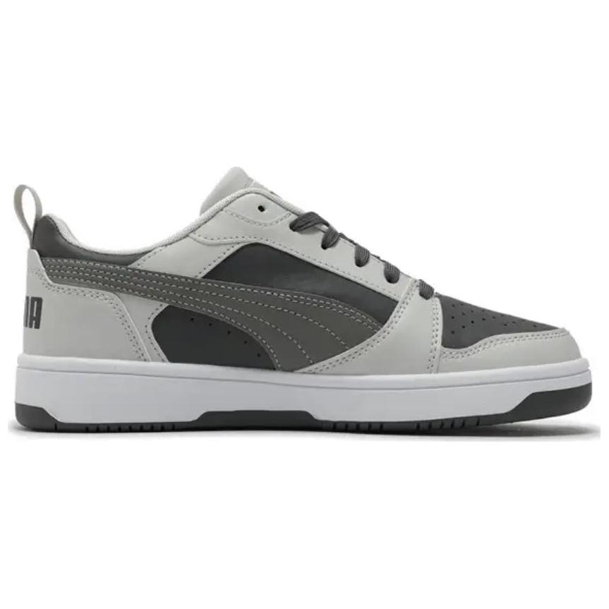 Puma Rebound V6 Comfortable Versatile Fashion Low-Top Sneakers Unisex Sneakers Gray 392328-33