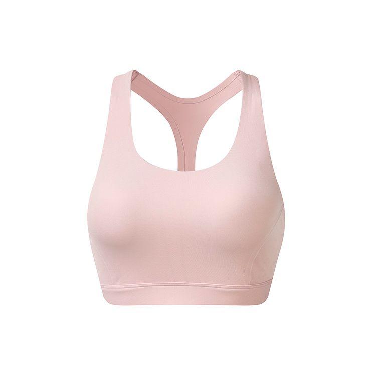 

Fila Однотонный спортивный бюстгальтер для йоги, бега, фитнеса, женское нижнее белье, розовый цвет с ароматом листьев, A11W231104F-PK XL