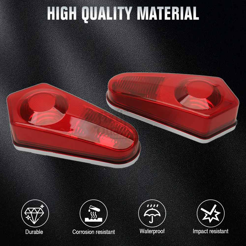 For Polaris Sportsman Touring 570 EPS 2022-2024 2020 2015-2016 Motorcycle Accessories Rear Brake Stop Tail Lights Lampshade PC