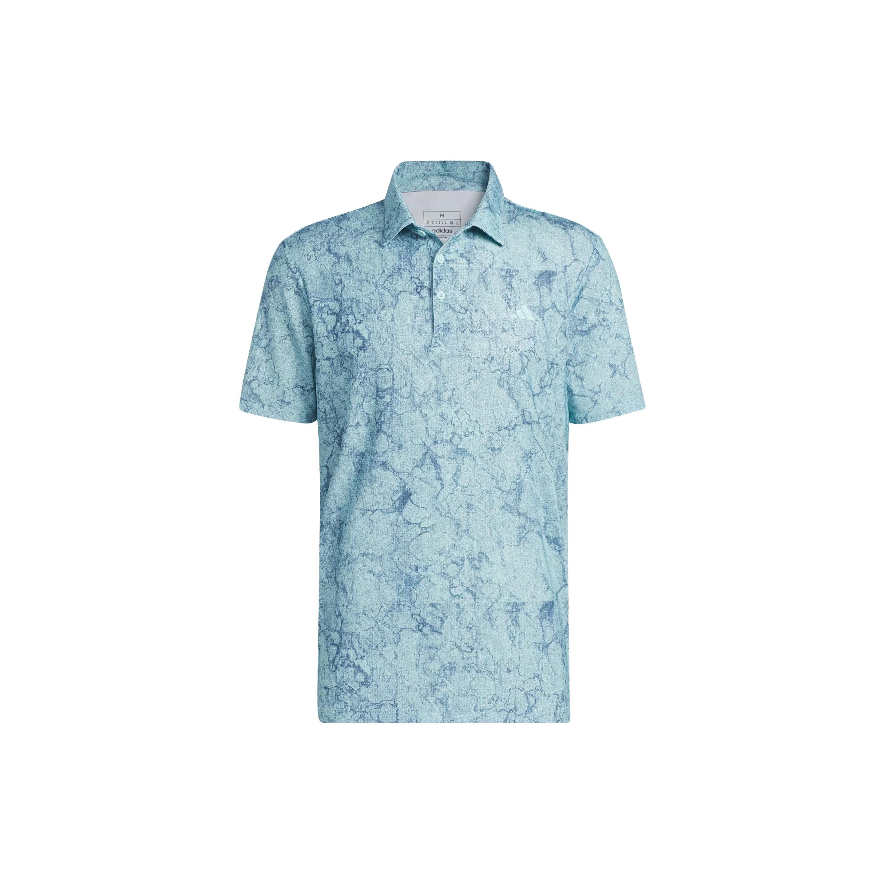 Мужские поло Adidas Ultimate365 Синий Воротник-поло Умеренный прямой крой HZ3189 XL