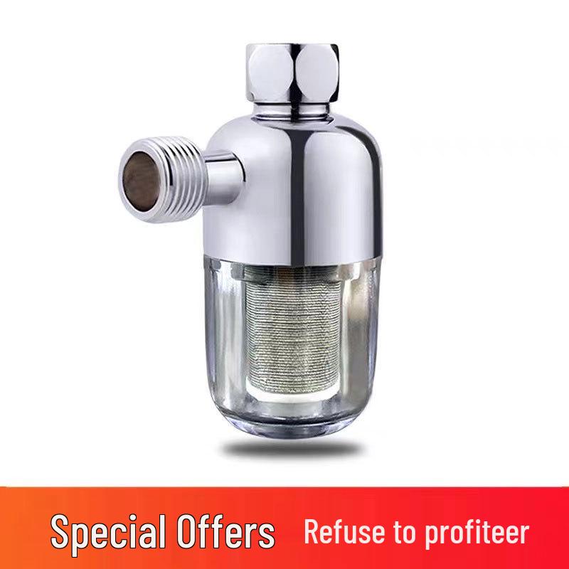 Universal Front-Mounted Water Heater & Washroom Filter, No Replacement Needed