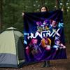 "HUNTRIX: The Ultimate Gaming Experience"Blanket Lightweight Flannel Throw Blanket for Sofa, Bed, Travel, Camping, Livingroom, Office, Couch