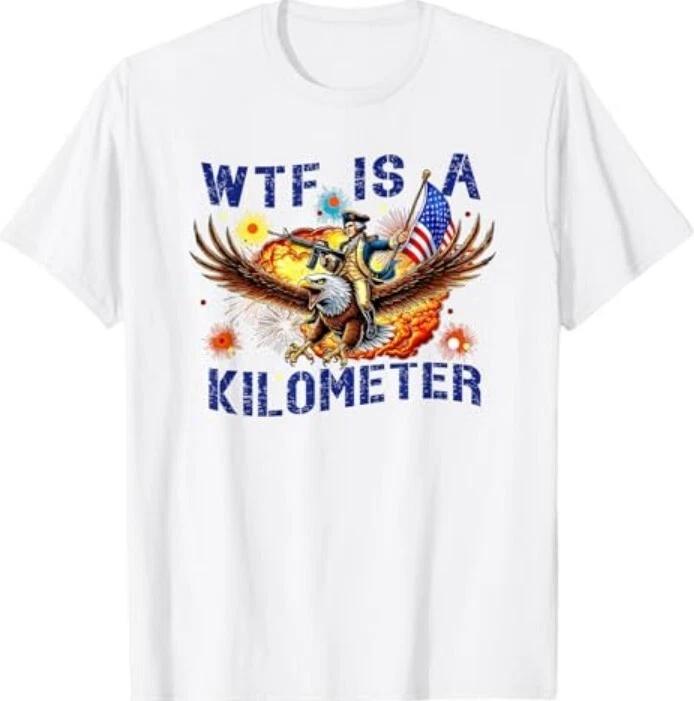 wtf is a kilometer eagle T-Shirt XXXL