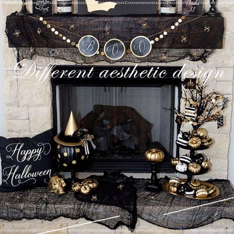 Halloween Decoration  Gauze For Atmosphere Layout Secret Room Horror Tattered Cloth