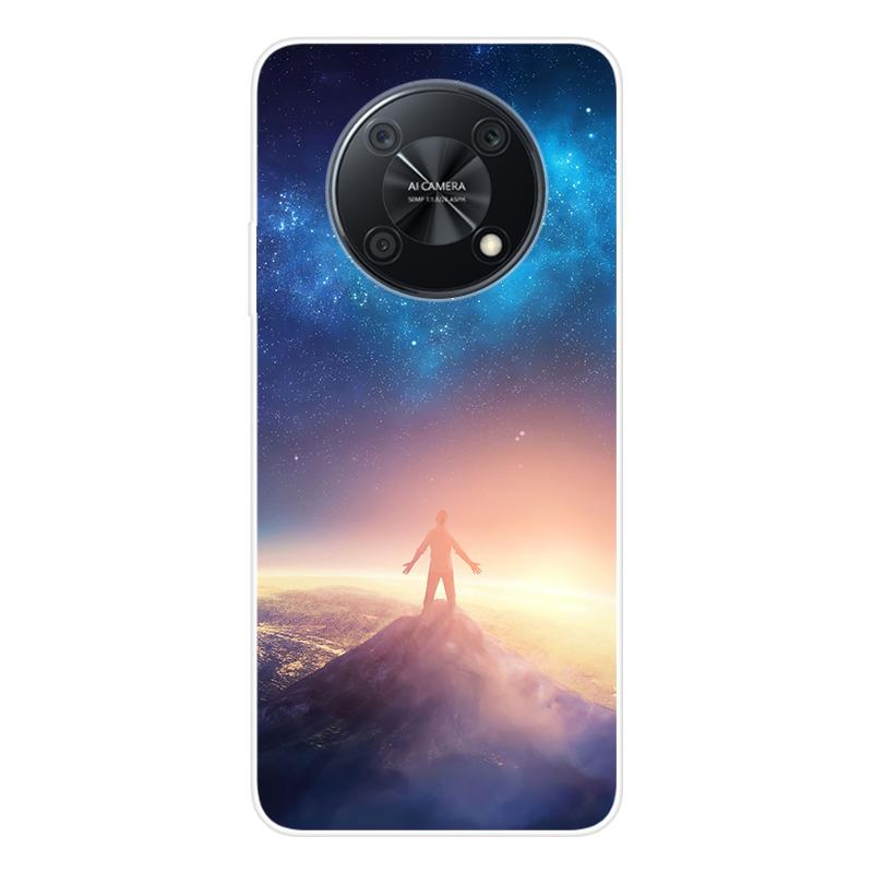For Huawei nova Y90 Y 90 novaY90 Case Soft Silicone Back Cover Cartoon Phone Case Diversification