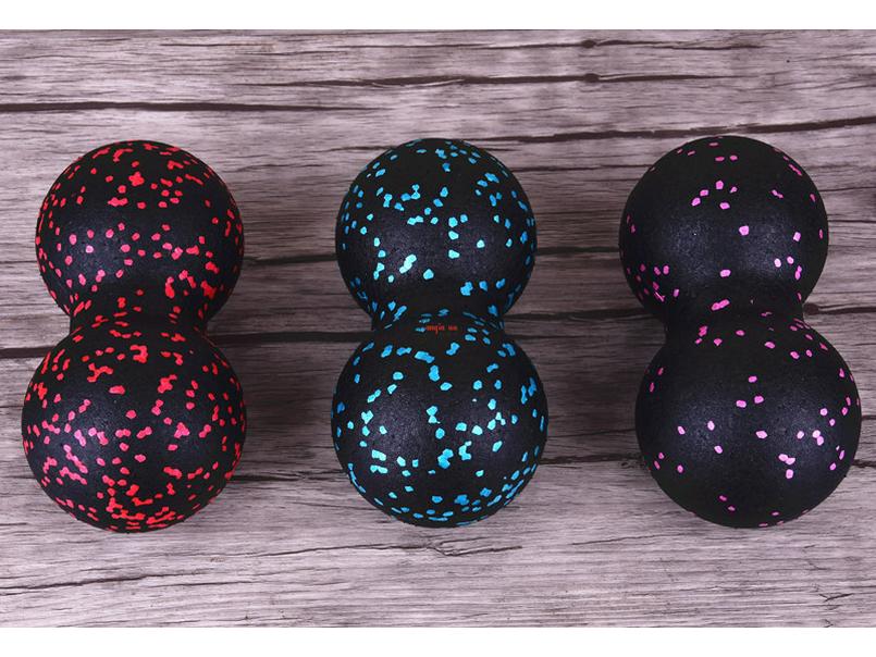 EVA Double Peanut Fascia Ball: Muscle Relaxation for Yoga, Feet, Wrists, and Back
