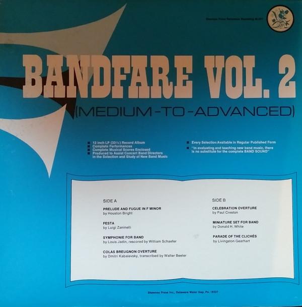 

LP Record VARIOUS - Bandfare Vol. 2 M267 SHAWNEE PRESS, US Folk Used