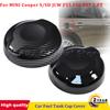 1Pc Black Or Carbon Fiber Pattern Car Fuel Tank Cap Cover Sticker For MINI Cooper S/SD JCW F55 F56 F57 2.0T Car Accessories