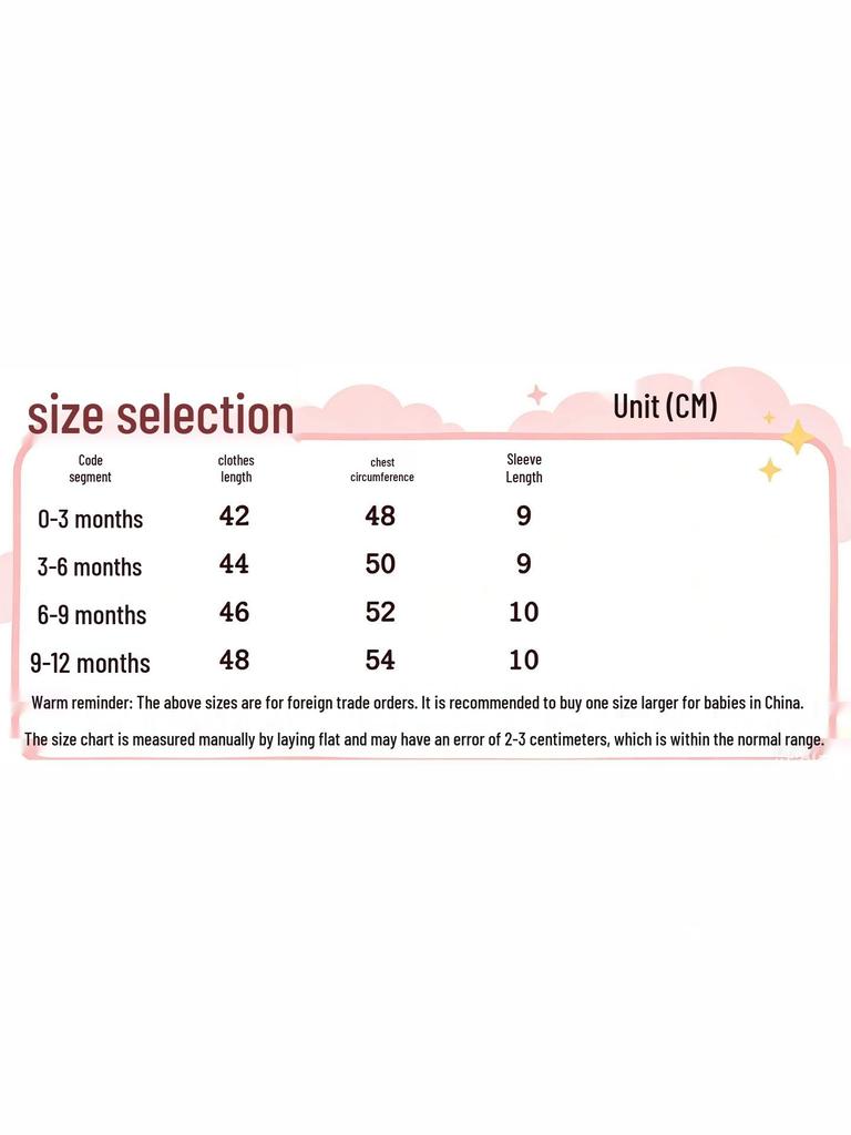 A-class Pure Cotton Newborn Short Sleeve Romper - Summer Thin Style Pajamas