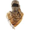 Fashion Military Fashion Lightweight Army Plaid Scarf Unisex Tactical Arab Scarf To Keep Warm