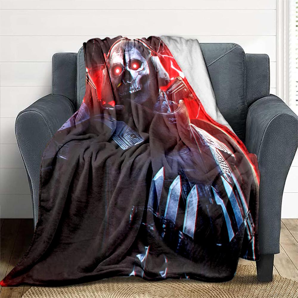 Call of Duty Warzone Flannel Blanket, High quality Comfortable for All Seasons, Home Decor, Warmth and Comfort