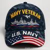 D Digital Printed Baseball Cap US Navy Anniversary Hat Printed Peaked Cap Sun Cap