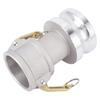 Aluminum DA Camlock Hose Fitting 2 Inch Female Thread X 3 Inch Male Thread Reducer for Oilfield Water Transfer