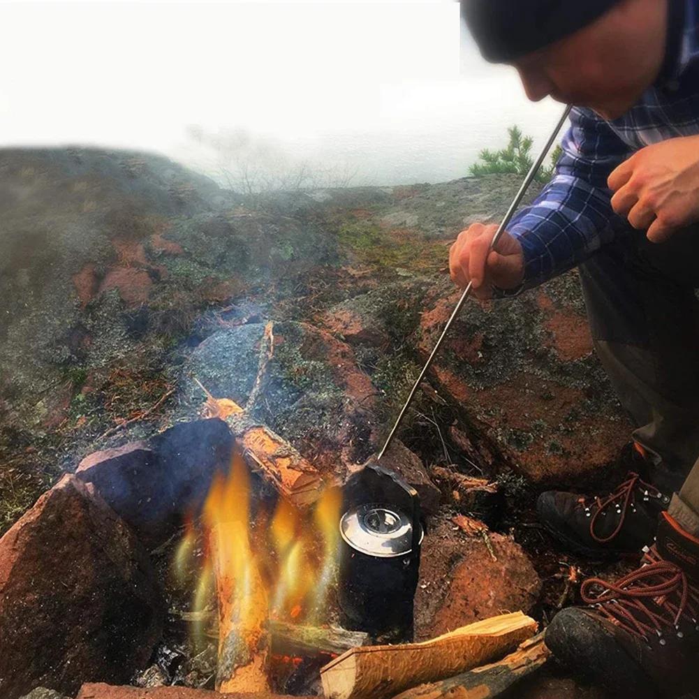 1/2/4 Stück Outdoor Koch-Blasrohr, Teleskopischer Camping-Feuergebläse, Tragbares Survival-Werkzeug, Unverzichtbar für Picknick-Kochen