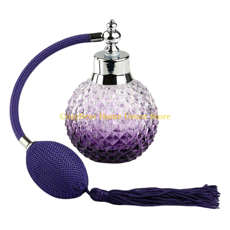 92MF Heatproof Glass Cocktail Atomizing Bottle Heat Resistant Mist Sprayer Tassels Atomizer Professional Bartending Equipment