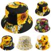 Women's Casual Plaid Fleece Lined Thickened Windproof Bucket Hat Warm Outdoor Sun Protection Fishing Cap for Daily Wear