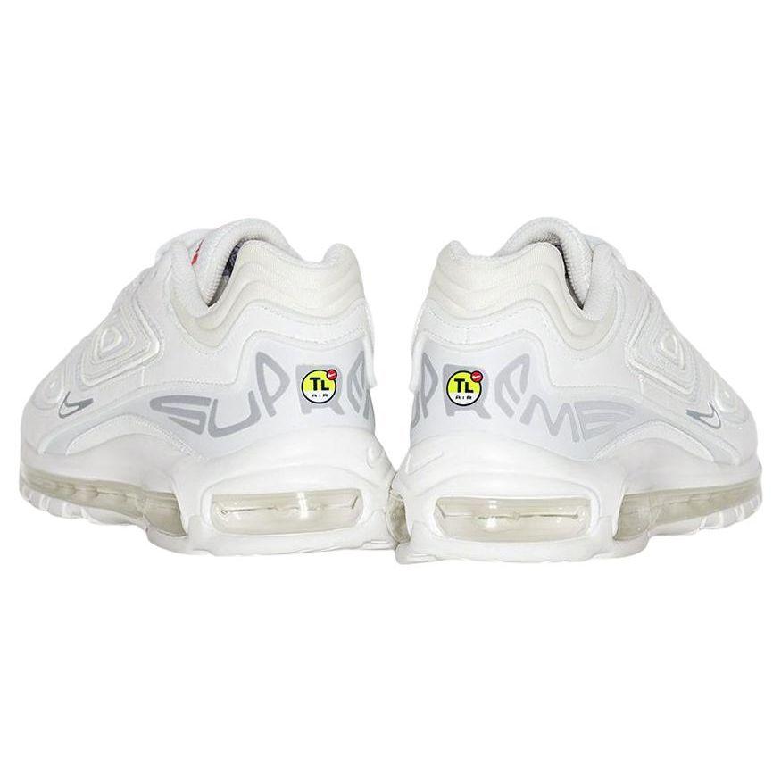 Supreme x Nike Air Max 98 TL SP Bílé Unisexové Tenisky Metalicko-Stříbrná Plachetnicová DR1033-100