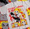 Anime Demon Slayer Kyojuro Rengoku Flame Hashira White Tshirt Size S4xl
