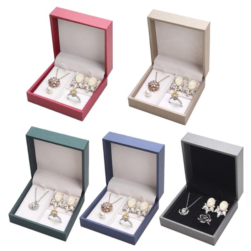 Stylish Alloy Accessory Storage Case Convenient Jewelry Display Box Jewelry Packaging Box for Elegant Gift Presentation