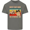 Best Cat Dad Ever Funny Fathers Day Unisexs Light Cotton TShirt