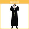 Elegant Western Themed Men's Priest Costume For Halloween And Stage Events In 2023