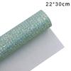22x30cm/ Sheet Faux Leather Rainbow Chunky Glitter Fabric For Handmade Coin Purse Bag Diy Bows Hair Accessories Craft Material