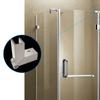 1pc Glass Door Hinge Fixed Clamp Shower Glass Door Clip Connector Bathroom Accessories Cabinet Cupboard Hardware Clamp