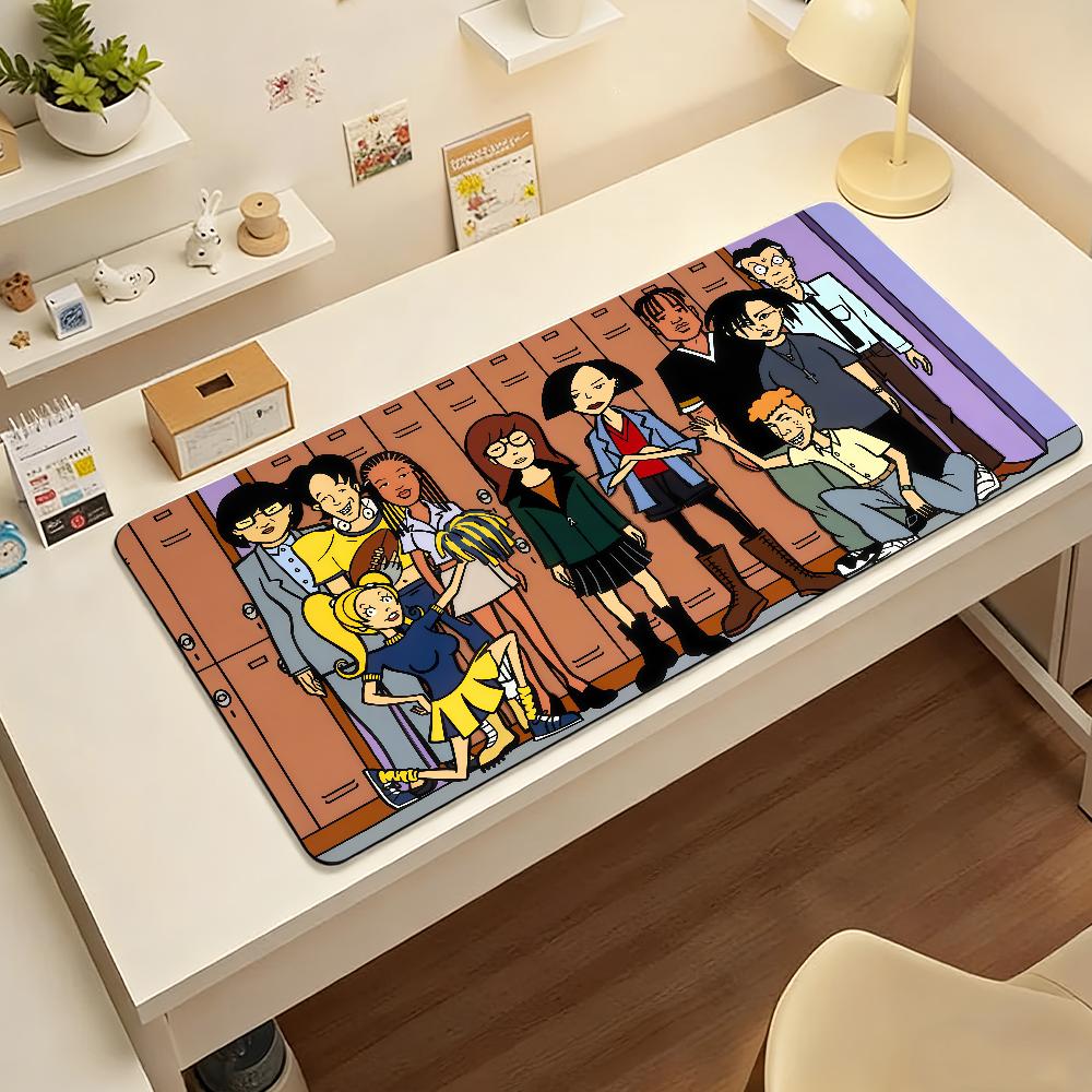 Cartoon DDaria Scene Comedy Funny Mouse Pad Nonslip Desk Mat PC Laptop Accessories Office Keyboard Large Gamers Decoracion